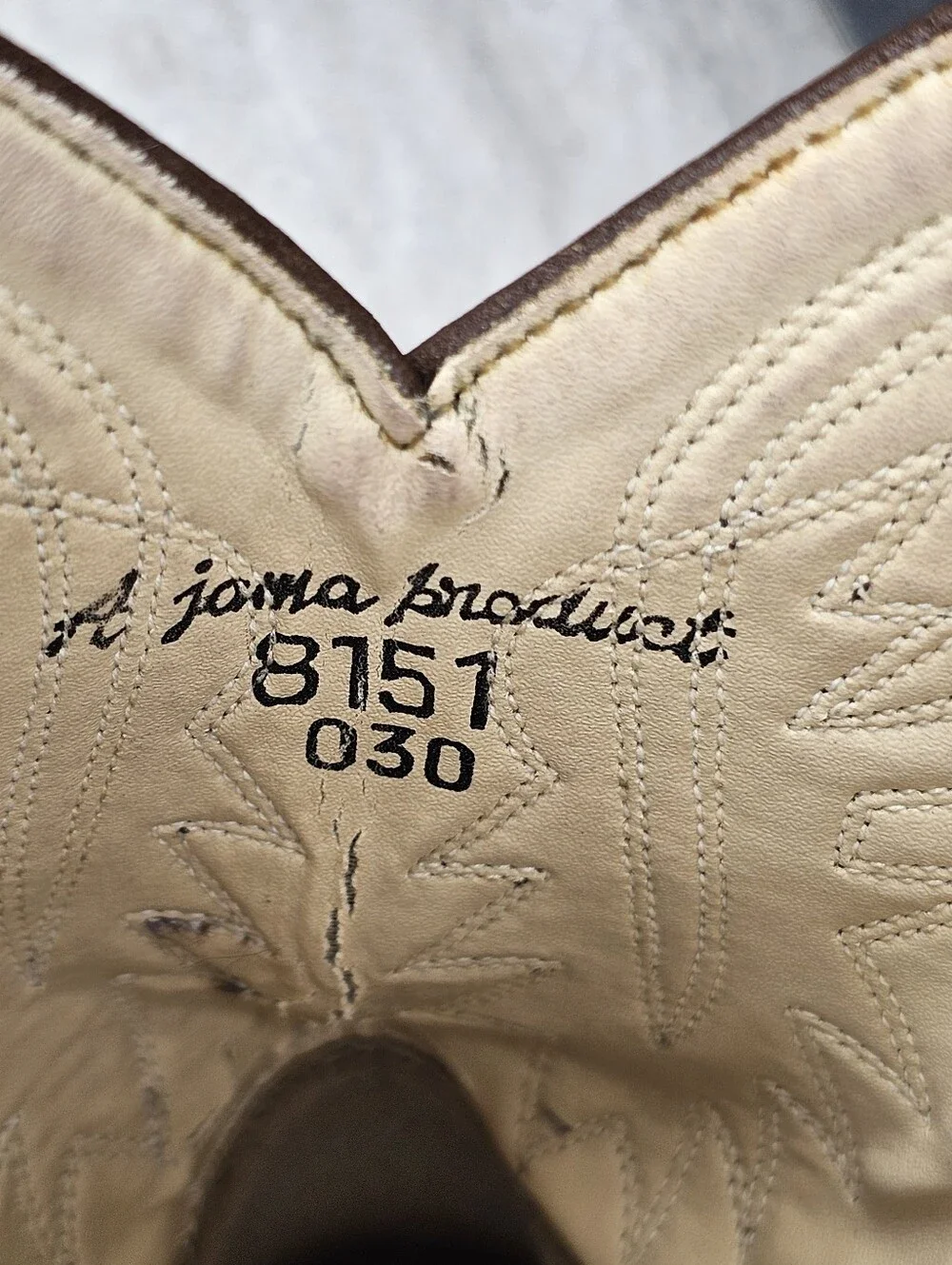 Old West Jama Corp Youth Cowboy Boots